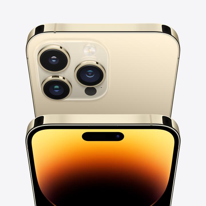 Produktbild Apple iPhone 14 Pro Max (256 GB, Gold, 6.70", SIM + eSIM, 48 Mpx, 5G)