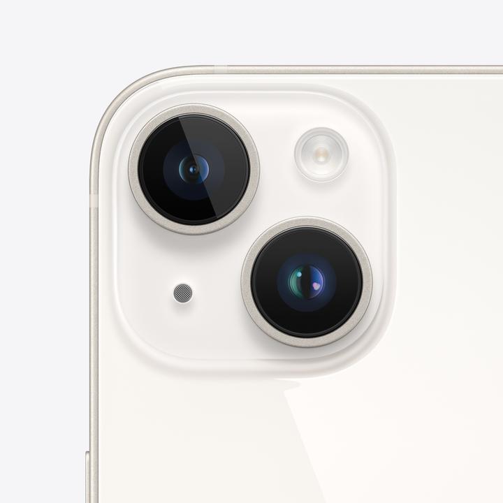 Actual product image Apple iPhone 14 Plus (256 GB, Starlight, 6.70", SIM + eSIM, 12 Mpx, 5G)
