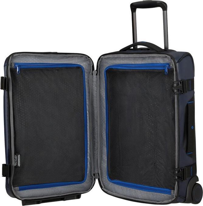 Actual product image Samsonite reistas Met wielen - Ecodiver Duffle/Wh 55/20 L 35Cm (Handbagage) Blue Nights (Hand luggage (up to 50 litres))