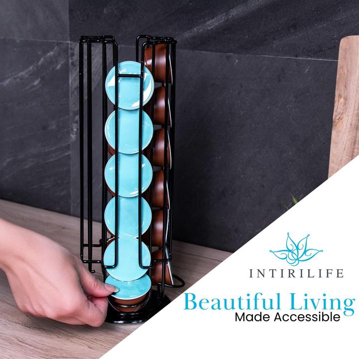 Immagine prodotto Intirilife Kaffee Kapselhalter kompatibel mit Dolce Gusto Kapseln (24 Stück)