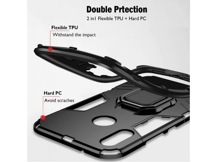 Produktbild Screenguard RingCase Anti-Shock Oppo A52 / A72 Hülle (Oppo A72, Oppo A52)