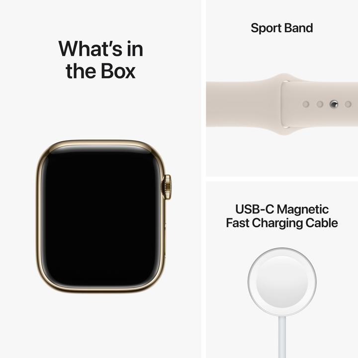 Productafbeelding Apple Watch Series 8 (45 mm, 4G)