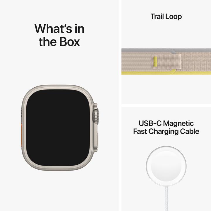 Actual product image Apple Watch Ultra Trail Loop (49 mm, 4G)