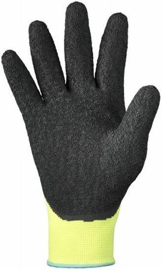 Actual product image Stronghand Glove NEONGRIP size 9 neon yellow/black EN 420, EN 388 PPE category II (9)