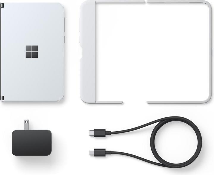 Produktbild Microsoft Surface Duo (256 GB, Glacier, 8.10", Dual SIM, 11 Mpx, 4G)