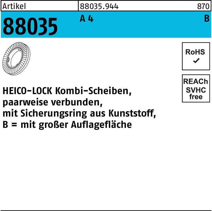 Produktbild Heico Kombischeibe R 88035 HKB-12S A 4
