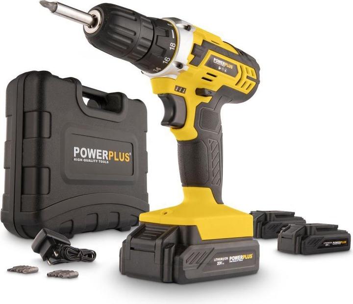 Image du produit Powerplus Perceuse-visseuse (Fonctionnement sur batterie)