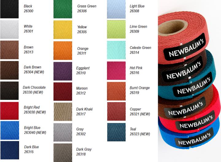 Actual product image Newbaum's Cotton Handlebar Tape (Dark Blue (Dark Blue))