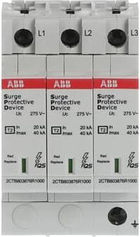 Produktbild ABB Stotz & Kontakt OVR T2 3L 40-275 P QS SPD Typ 2 für 230/400V TN-C OVR T2 3L 40-275 P QS