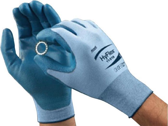 Produktbild Ansell Schnittschutzhandschuhe HyFlex® 11-518 Grösse 8 blau EN 388 PSA-Kategorie II (8)