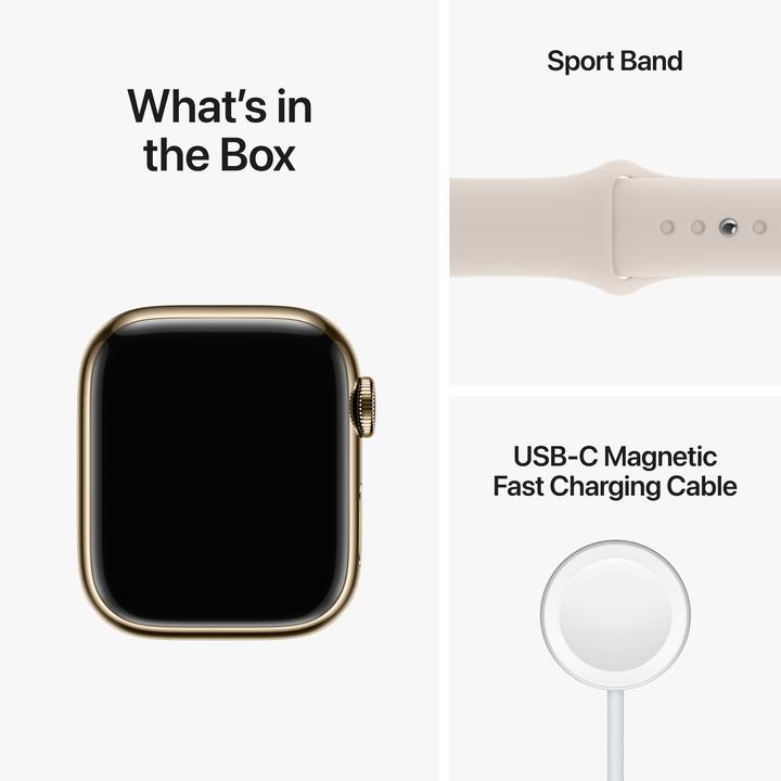 Actual product image Apple Watch Series 8 (41 mm, 4G)