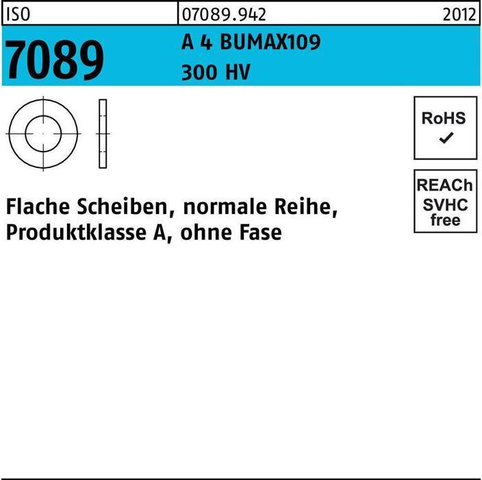 Immagine prodotto Bufab Rondella ISO 7089 senza smusso 5 A 4 300 HV BUMAX109