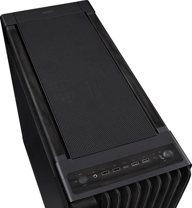 Produktbild ASUS Case PROART PA602 WOOD METAL PWM BLACK (mATX, DTX, Mini-ITX, Mini-DTX, ATX)