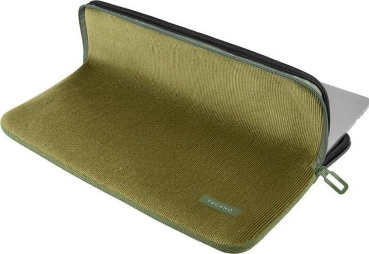 Actual product image Tucano Second Skin Velluto for MacBook Pro 16 Olive Notebook up to 16 (16", Apple)