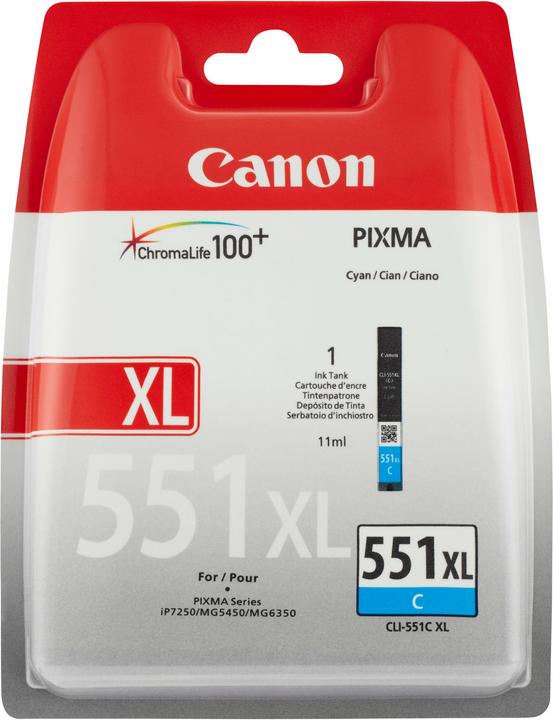 Produktbild Canon Cli-551c XL (C)