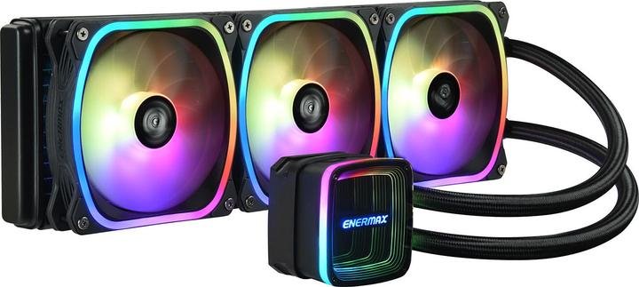 Immagine prodotto Enermax AQUAFUSION ADV ARGB 360 AIO CPU raffreddamento ad acqua Intel LGA1700 AM5 Ready 350W+ TDP 3x 120mm