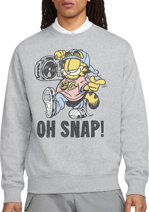 Actual product image Garfield Unisex Adult Oh Snap Sweatshirt (L)