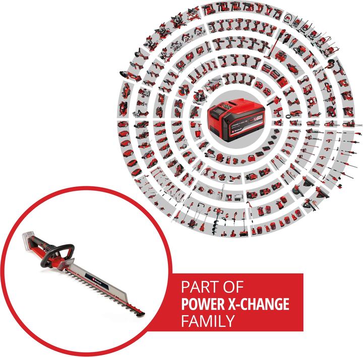 Actual product image Einhell GP-CH 18/61 Li BL-Solo (Cordless hedgecutters)