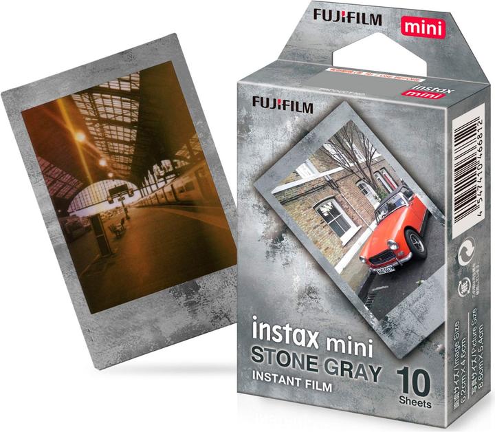 Actual product image Fujifilm film Instax Mini 10 Stone Gray (Instax Mini)