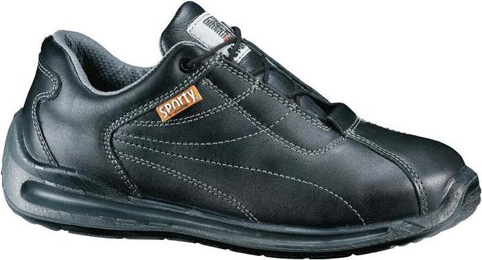 Produktbild Lemaitre Sicherheitsschuh Sporty Grösse 45 schwarz S2 SRC EN ISO 20345 Rindleder (S2, 45)