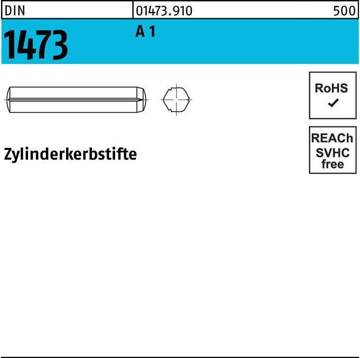 Produktbild Zylinderkerbstift DIN 1473 2 x 10 A 1 DIN 1473