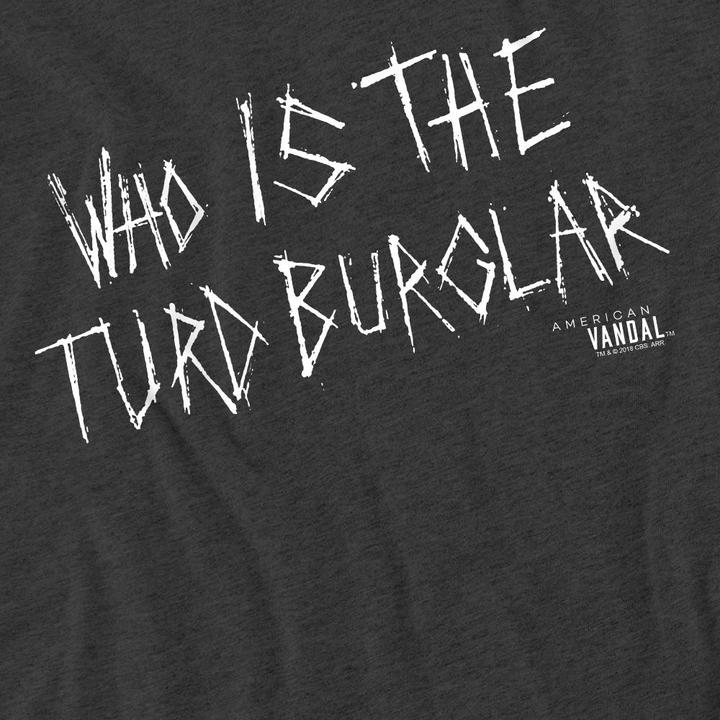 Image du produit American Vandal - T-shirt TURD BURGLAR - Adulte (L)