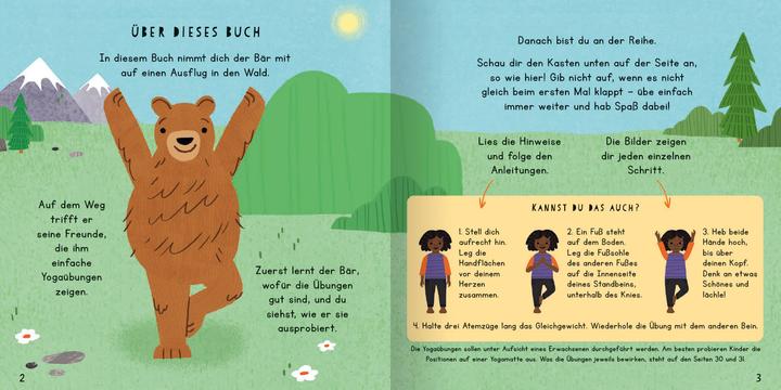 Image du produit Der Yoga-Bär | Entspann dich wie die Tiere im Wald (Allemand, Christiane Kerr, Julia Green, 2021)