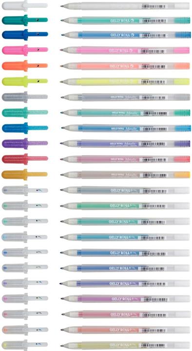 Actual product image Sakura Gelly Roll Mix (multicolour, 24 x)