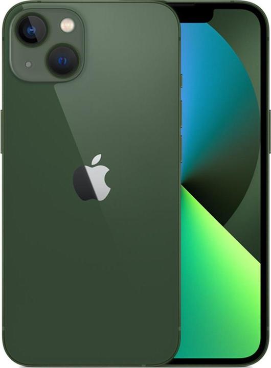 Produktbild Re!commerce iPhone 13 (128 GB, Grün, 6.10", 12 Mpx, SIM + eSIM, D / Akzeptabel)