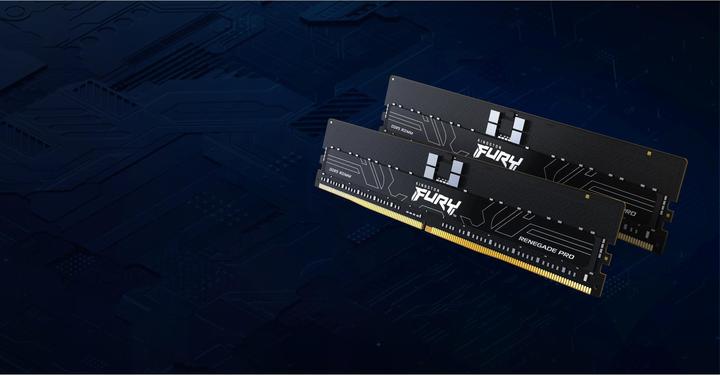 Immagine prodotto Kingston Fury Renegade Pro XMP Kit da 256 GB (8 x 32 GB), DDR5, 6800MT/s, CL34, Overclockable, ECC, Intel (8 x 32GB, 6800 MHz, RAM DDR5, DIMM)