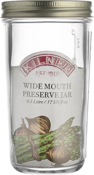 Image du produit Kilner pot de conserve 0,5 litre (1 pcs, 0.50 l)