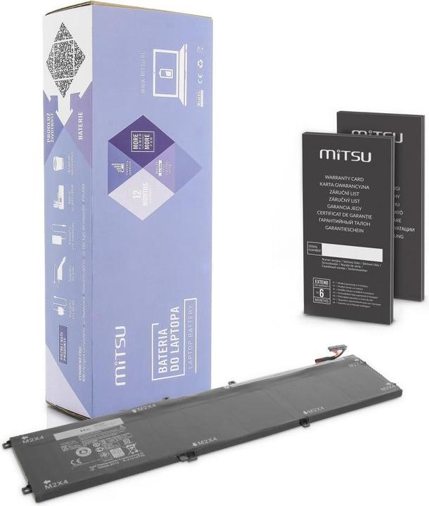 Produktbild Mitsu BATTERY BC/DE-XPS15 (DELL 7260 MAH 84 WH) - Batterie (1 Zellen, 7260 mAh)
