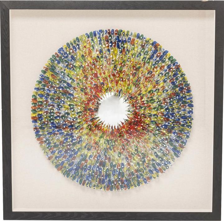 Image du produit Kare Design Cadre décoratif Colour Explosion 120x120cm (120 x 120 cm)