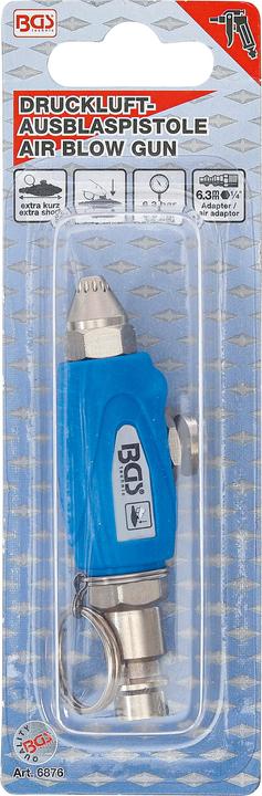 Actual product image BGS Mini compressed air blow gun