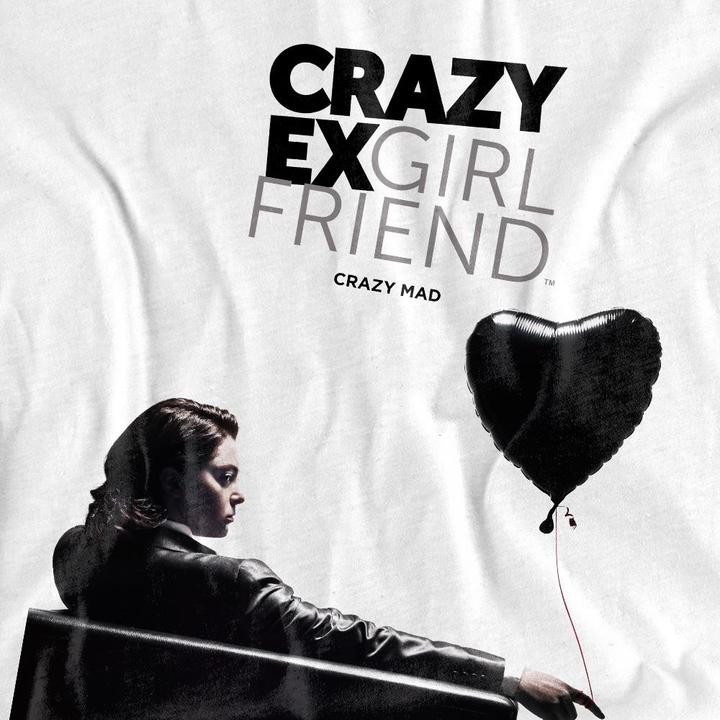 Image du produit Crazy Ex-Girlfriend - T-shirt CRAZY MAD - Adulte (L)
