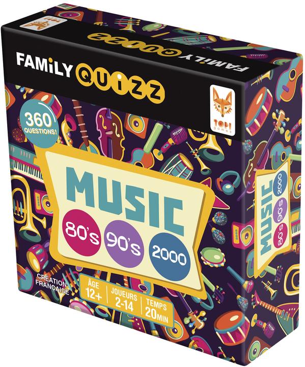 Actual product image Topi games FAMILY QUIZZ MUSIQUE ANNEE 80 & 90 (FR) (French)
