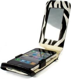 Actual product image Proporta Schine Leather Case for iPhone 4/4S Black (Apple iPhone 4, Apple iPhone 4s)
