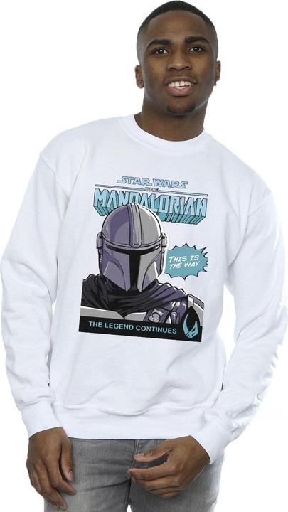 Immagine prodotto Star Wars Mando Comic Cover Felpa Uomo (L)