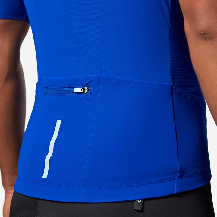 Actual product image Van rysel Radtrikot kurzarm Sommer Rennrad Racer 2 Unisex blau (L)