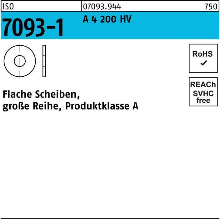 Image du produit Rondelle ISO 7093-1 18 A 4 200 HV