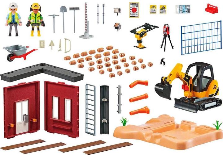 Image du produit Playmobil Mini-pelle avec composant (70443, Playmobil City Action)