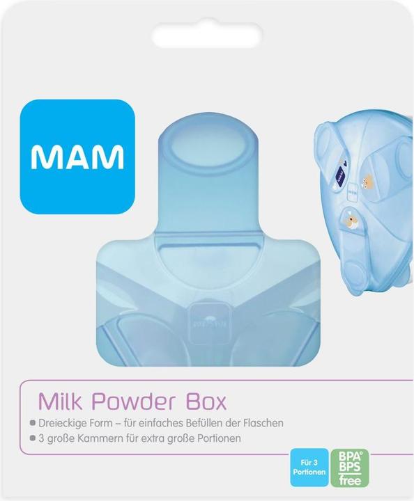 Actual product image MAM Milk Powder Box, milk powder dispenser, whale/frog