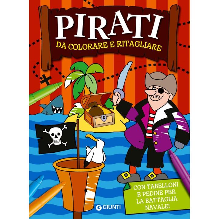 Produktbild Piraten zum Ausmalen und Ausschneiden