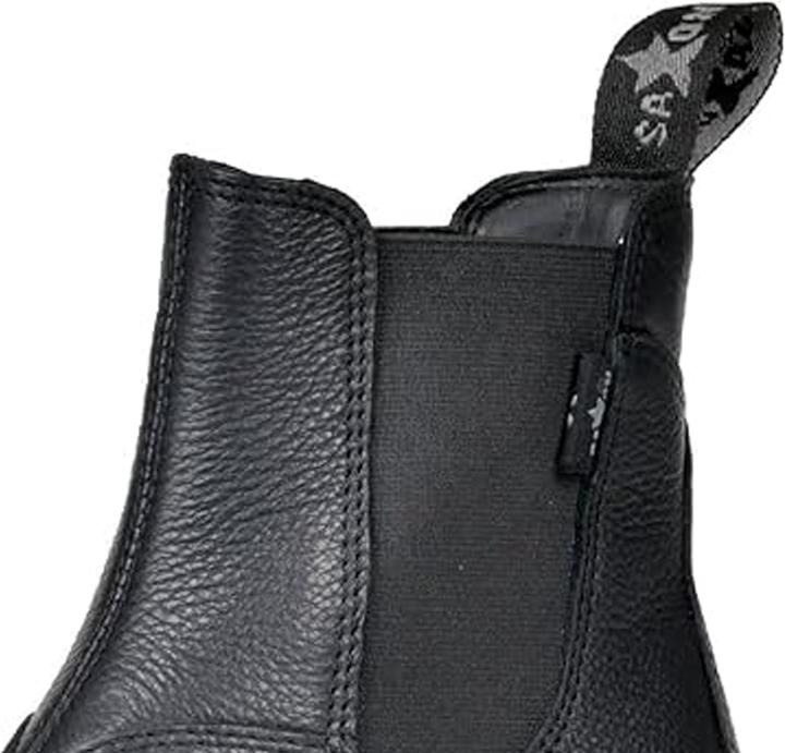Actual product image Saxon Childrens/Kids Allyn Leather Jodhpur Boots (17)