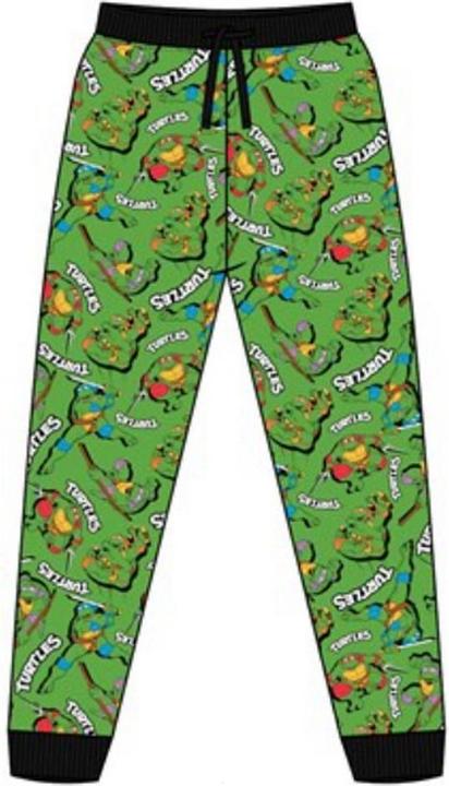 Immagine prodotto Universal Textiles Teenage Mutant Ninja Turtles - Pantaloni da salotto con stampa ripetuta per l'uomo (S)