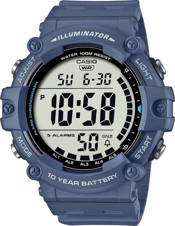 Casio AE-1500WH-2AVDF Unisex-Uhr (Digitaluhr, 51 mm)