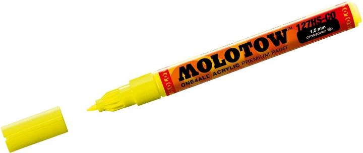 Actual product image Molotow AKRYLMARKER 1.5mm NEONYELLOW (neon yellow fluorecent, 1.50 mm, 1 x)