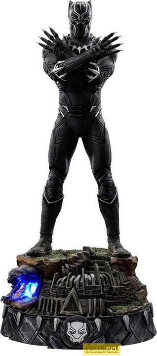 Actual product image Iron Studios MARVEL - Black Panther Deluxe- Statuette 1/10 Art Scale - 25.5cm