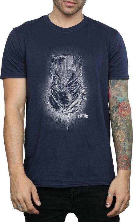 Immagine prodotto Maglietta Uomo Black Panther Spray Headshot (M)