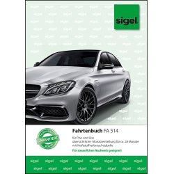 Actual product image Sigel Logbook Paper size: DIN A5 Cover colour: green (32 x)